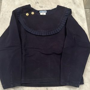 Jacadi Paris sweatshirt with gold buttons